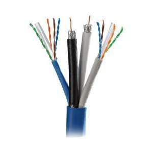  Dual CAT 6 with Dual Quad Shield RG6 Cable Electronics