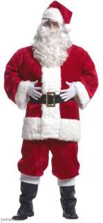 Costumes Santa Claus Deluxe Santa Costume Suit 6pc  