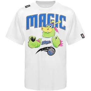  Orlando Magic Youth White Mascot T shirt Sports 