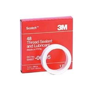  3M Electrical 06195 48 1/2X 260 Threaded Sealant & Lubricant Tape 