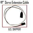 12 servo extension cable connector rc hitec futuba jr universal