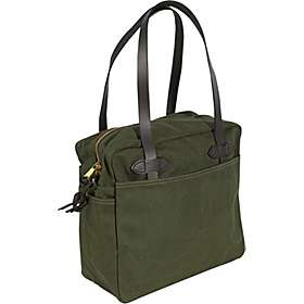 Filson Large Tote Bag With Zipper   