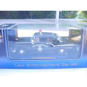   NEW ORLEANS POLICE, 1957 FORD, 124TH SCALE DIE CAST MODEL Toys