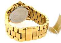 Michael Kors Ladies Yellow Gold Tone Steel Bracelet Dress Watch MK5160 