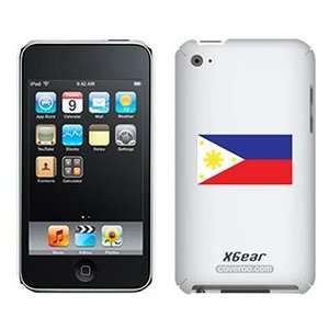  Philippines Flag on iPod Touch 4G XGear Shell Case 