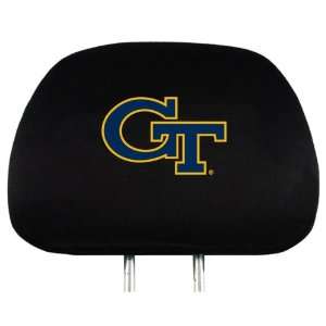  COVERS SET OF 2 GEORGIA TECH HEAD REST COVER