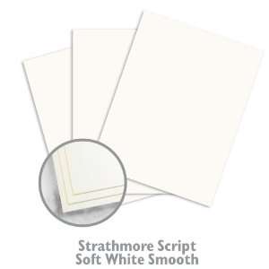  Strathmore Script Soft White Paper   1000/Carton Office 