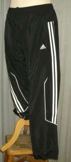 ADIDAS MENS CH TENTRO WOVEN FITNESS PANT   BLACK  