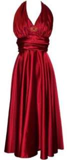   Halter Bridesmaid Dress Junior Plus Size Holiday Prom Gown Clothing