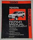 1990 TOYOTA 4RUNNER SR5 Factory Dealer Shop Service Repair Manual 