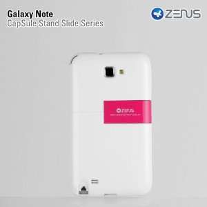   SAMSUNG Galaxy Note Case Capsule Slide Jacket Series   White/Pink