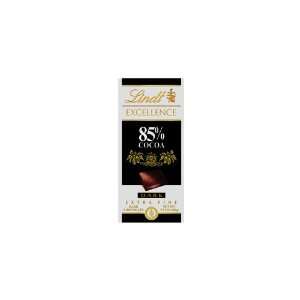 Lindt Dark Chocolate 85% Cocoa (Economy Case Pack) 3.5 Oz Bar (Pack of 