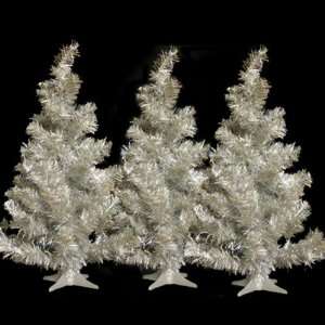  Set of 3 Silver 24 Mylar Trees Only $3.99 Each