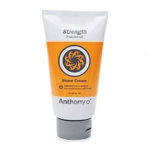 Anthony Logistics for Men Shave Cream, Strength, Fresh Incense 6 oz 