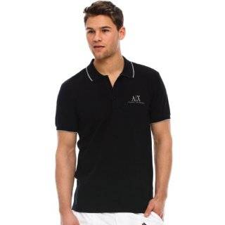 Armani Exchange Quilted Pique Polo