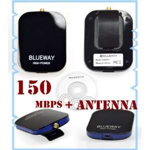  High Power 150M WiFi USB N Wireless LAN Adapter 802.11n 1000mW 