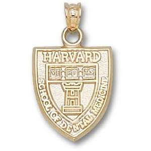  Harvard Dental Pendant 10kt Yellow Gold Jewelry