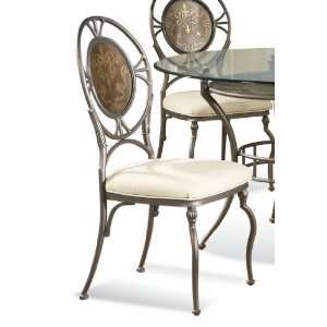  Dunhill Side Chair by Bassett Mirror Company   Bronze 