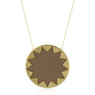  House of Harlow 1960 Gold Plated Antler Pendant Necklace 