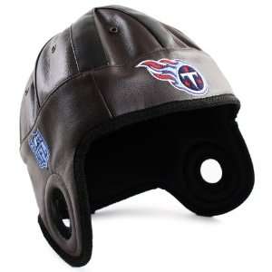   Tennessee Titans Faux Leather Helmet Head (Brown)