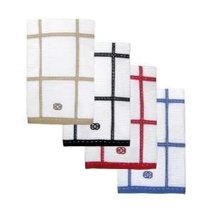  Calphalon Kitchen Towels, Checkered Set of 2 Red