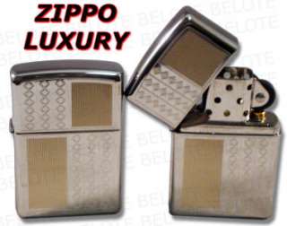 Zippo Lighters LUXURY High Polish Chrome Lighter 24851  
