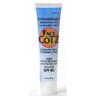  Fallene Cotz SPF 58 Water Resistant UVB/UVA Sunscreen for 