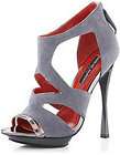 Charles Jourdan suede heels pumps sandals stilettos platform shoes 10 