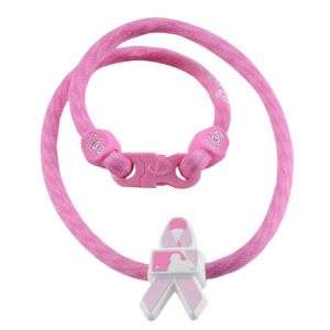 Phiten 30X MLB Pink Ribbon Necklace   Baseball   Accessories