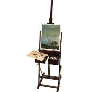  Art Painting Set with Easel  Kit Includes Oil, Acrylic, & Watercolor 