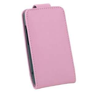    Pink Flip PU Leather Case Cover For HTC Salsa G15 C510 Electronics