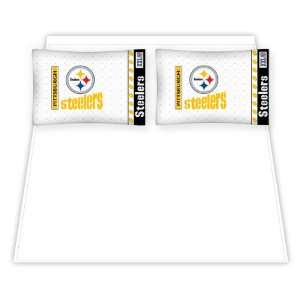  NFL Pittsburgh Steelers Micro Fiber Bed Sheets Sports 