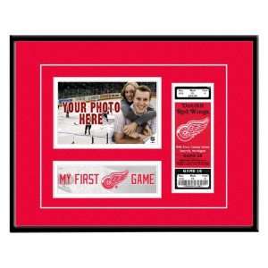  Detroit Red Wings My First Game Ticket Frame Sports 