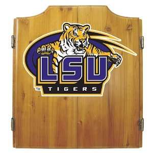  Louisiana State University Tigers Dart Cabinet