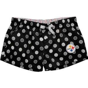  Pittsburgh Steelers Womens Iconic Shorts Sports 