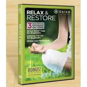  Gaiam Relax & Restore DVD