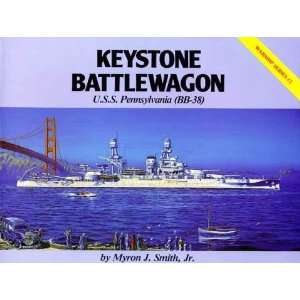  Keystone Battlewagon USS Pennsylvania Book Books