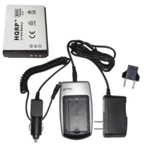  HQRP Premium Battery Charger + Battery for Canon PowerShot 