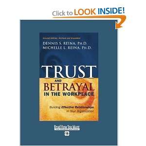  Trust & Betrayal in the Workplace (EasyRead Super Large 