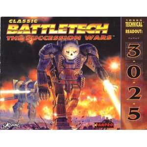  Classic Battletech Technical Readout 3025 (FPR10985 