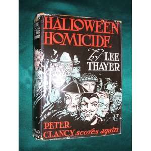  Halloween Homicide. Lee. Thayer Books