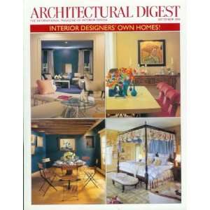 Architectural Digest, September 2001