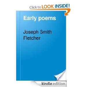 Start reading Early poems  