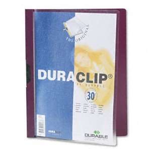  Durable 2203MN   Vinyl DuraClip Report Cover w/Clip 