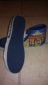 Vans Iron Maiden Powerslave Limited Edition Rare SK8 Hi Top Shoes Mens 