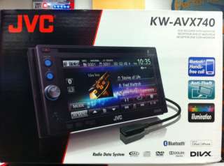 JVC KW AVX740 DVD receiver BRAND NEW  