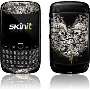  US Army Never Accept Defeat skin for BlackBerry Curve 8520 