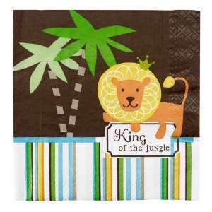  Lets Party By Hallmark King of the Jungle Lunch Napkins 