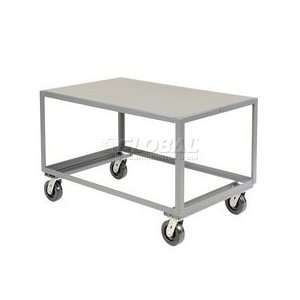  All Welded Portable Steel Table 1 Shelf 48x24 3000 Lb 