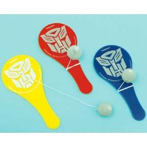    Lets Party By Amscan Transformers 3   Paddle Balls 